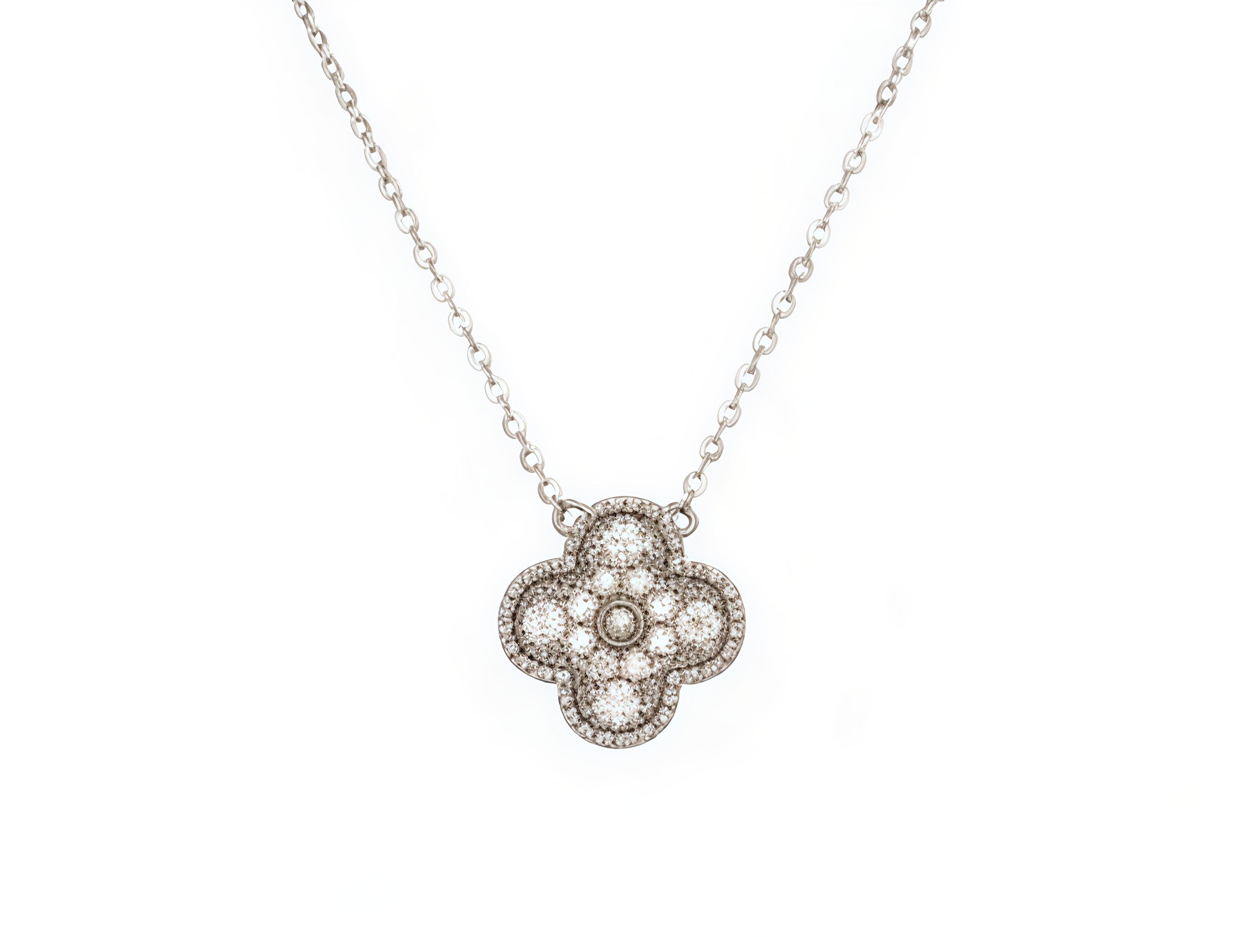 four-leaf clover pendant